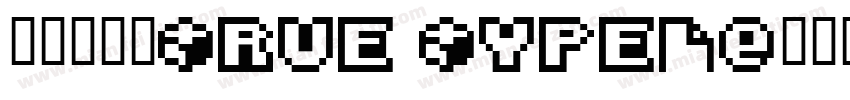 优设标题黑True Type)字体转换